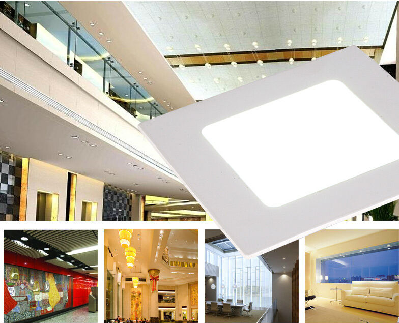  Đèn led downlight vuông phù hợp trang trí cho nhiều công trình